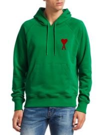 AMI Ami De Couer Hoodie at Saks Fifth Avenue